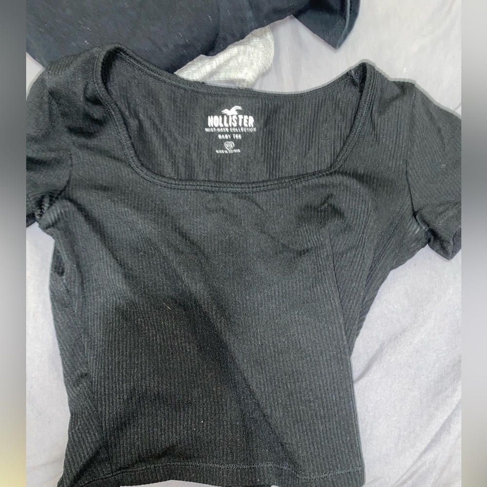 Black Crop Top